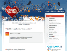 Tablet Screenshot of folklorbezhranic.cz